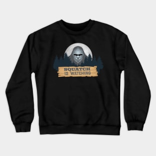 Visit Camp Sasquatch - Camping Moon Bigfoot TDesign SC2 Crewneck Sweatshirt